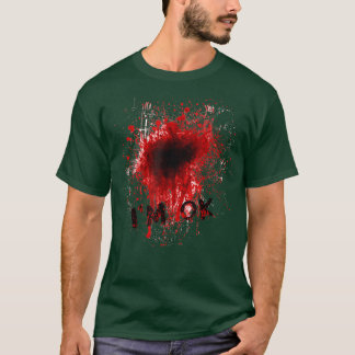 私はOKゾンビ傷ハロウィーン5180 Tシャツ