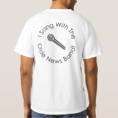 私はONBと歌いました! T Tシャツ (裏面)