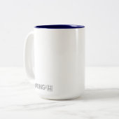 私はOppaの오빠の韓国人の恋人を愛します ツートーンマグカップ (正面左)