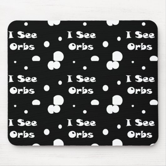私はOrbs-mosepadを見る マウスパッド (正面)