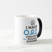 私はORDの執拗なロウイングの無秩序-かわいい漕ぎ手--を有します モーフィングマグカップ (正面右)