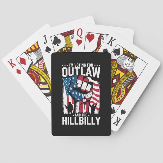 私はOutlawとHillbilly 2024に投票している トランプ (裏面)