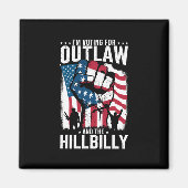 私はOutlawとHillbilly 2024に投票している マグネット (正面)