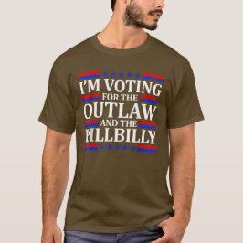 私はOutlawとHillbilly 2024に投票している Tシャツ