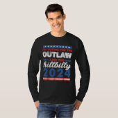 私はOutlawとHillbilly 2024に投票している Tシャツ (正面フル)