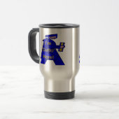 私はOuttaのここに卒業のTシャツおよびギフトいます トラベルマグ (正面左)