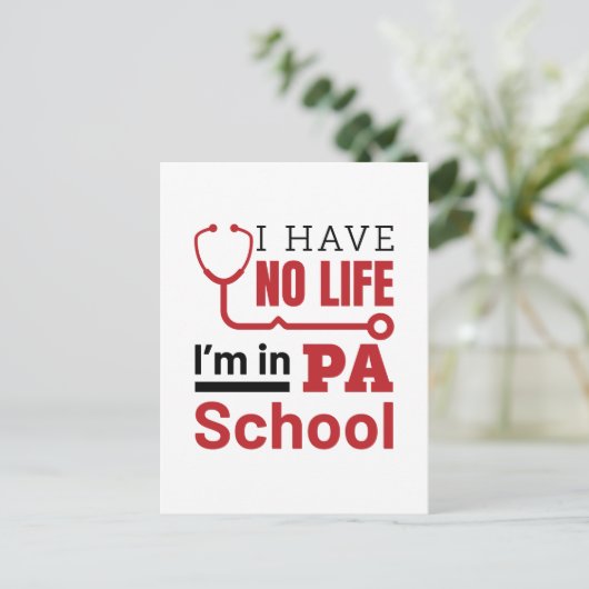 私はPAの学校の医師の助手に住んでいない ポストカード (スタンド正面)