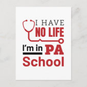 私はPAの学校の医師の助手に住んでいない ポストカード (正面)