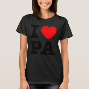 私はPAペンシルバニア州が大好き Tシャツ