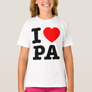 私はPAペンシルバニア州が大好き Tシャツ