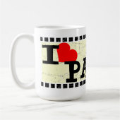 私はPA - マグ--を愛します コーヒーマグカップ (左)