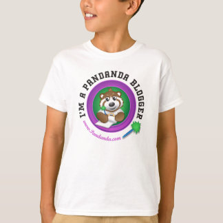 私はPandandaのブロガーです Tシャツ