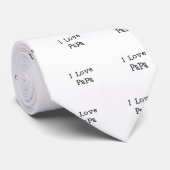 私はPapa.pngを愛します ネクタイ (ロール)