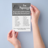 私はpaparazziゲームカードフール愛結婚の チラシ (ハンドル)