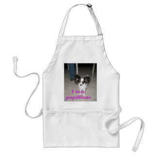 私はpapillionsのエプロンを愛します スタンダードエプロン