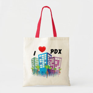 私はPDXのトートバックを愛します トートバッグ