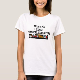 私はPEを教えます Tシャツ