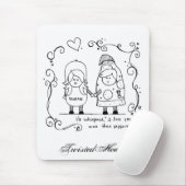 私はPepperoni、TwistedHeartsよりもっと愛します マウスパッド (マウス)