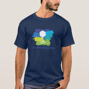 私はPhagehunterのロゴのTシャツです(青か緑) Tシャツ
