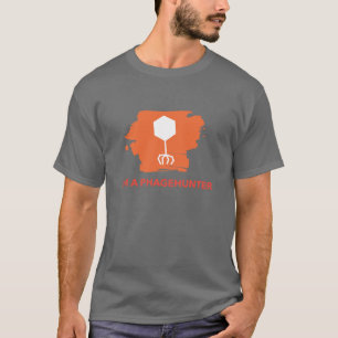 私はPhagehunterのロゴのTシャツはです(オレンジ) Tシャツ