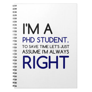 私はPHDの学生です ノートブック