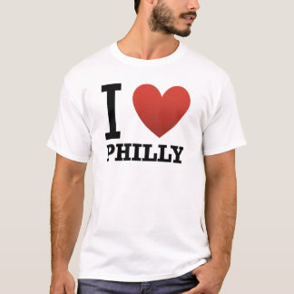 私はPhillyを愛します Tシャツ