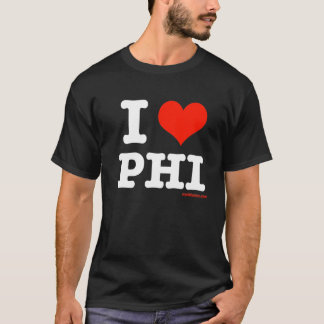 私はPhillyを愛します Tシャツ