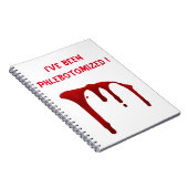 私はPhlebotomizedされている！ ノートブック (右側)