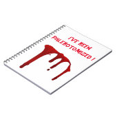 私はPhlebotomizedされている！ ノートブック (左側)