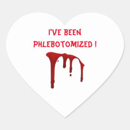 私はPhlebotomizedされている！ ハートシール
