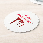 私はPhlebotomizedされている！ ペーパーコースター (アングル)