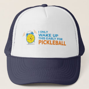 "私はPickleballのためのこれだけを"の帽子早く目覚めます キャップ