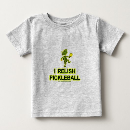 私はPickleballのワイシャツ及びギフトを楽しみます ベビーTシャツ (正面)