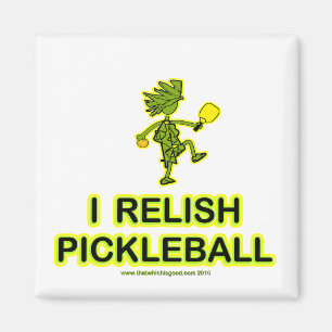 私はPickleballのワイシャツ及びギフトを楽しみます マグネット