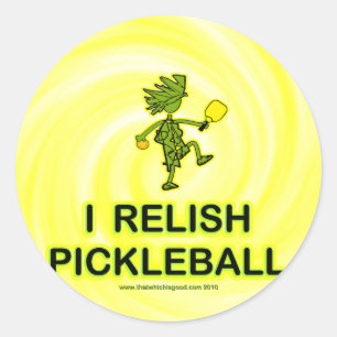 私はPickleballのワイシャツ及びギフトを楽しみます ラウンドシール