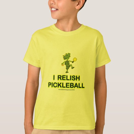 私はPickleballのワイシャツ及びギフトを楽しみます Tシャツ (正面)