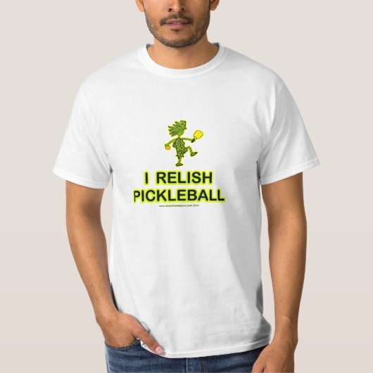 私はPickleballのワイシャツ及びギフトを楽しみます Tシャツ (正面)