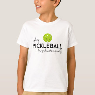 私はPickleballを遊びます Tシャツ