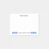 私はPickleball 4x3の遊To Do ポストイット (正面)