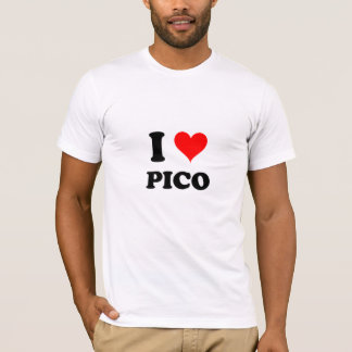 私はPicoマサチューセッツを愛します Tシャツ