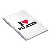 私はPilatesを愛します ノートブック (右側)