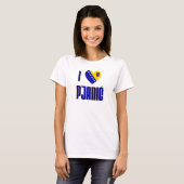 私はPjanicを愛します Tシャツ (正面フル)