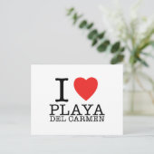 私はPlaya del Carmenポストカードが大好き ポストカード (スタンド正面)
