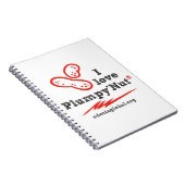 私はPlumpy'Nutのノートを愛します ノートブック (右側)