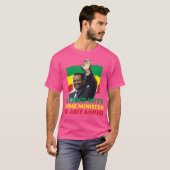 私はPm Dr Abiy Ahmed Tシャツと立つ Tシャツ (正面フル)