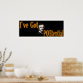 私はPOEtentialを持っ得ている ポスター (キッチン)