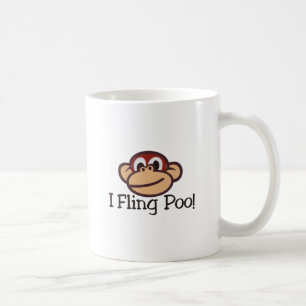 私はPooを投げつけます! コーヒーマグカップ