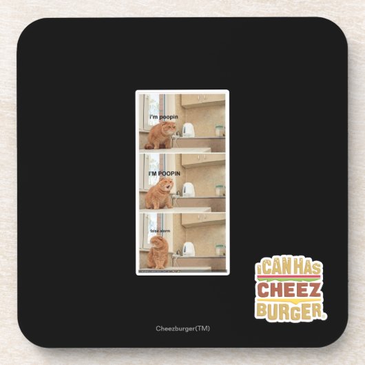 私はpoopinです! コースター (正面)