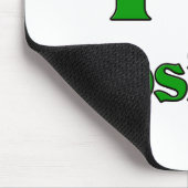 私はPositanoイタリアを愛します マウスパッド (コーナー)