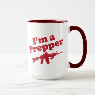 私はPrepperです マグカップ